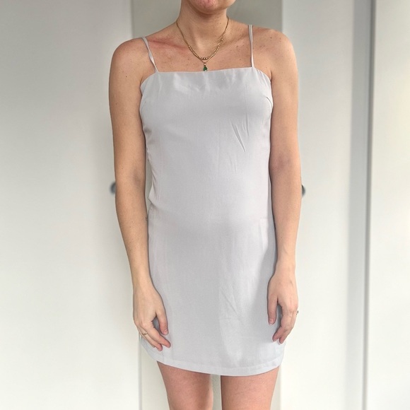 NWT Lulus Toast to Life Mini Dress – ’90s Coquette Minimalist Soft Girl Romantic - Picture 2 of 13